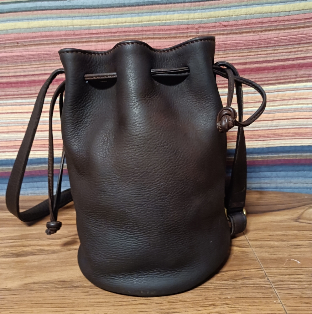 Coach Sonoma drawstring Nubuck Leather Backpack
